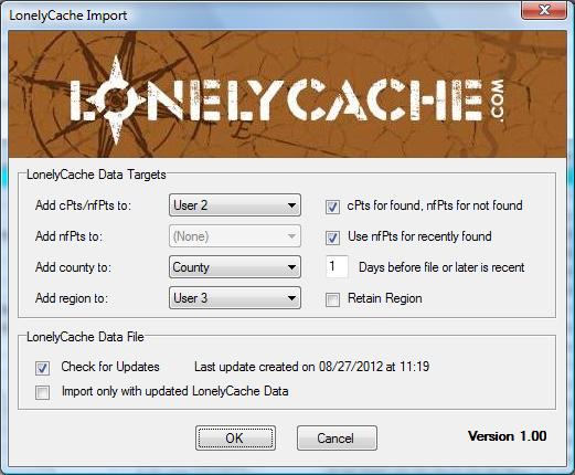 LonelyCache Import